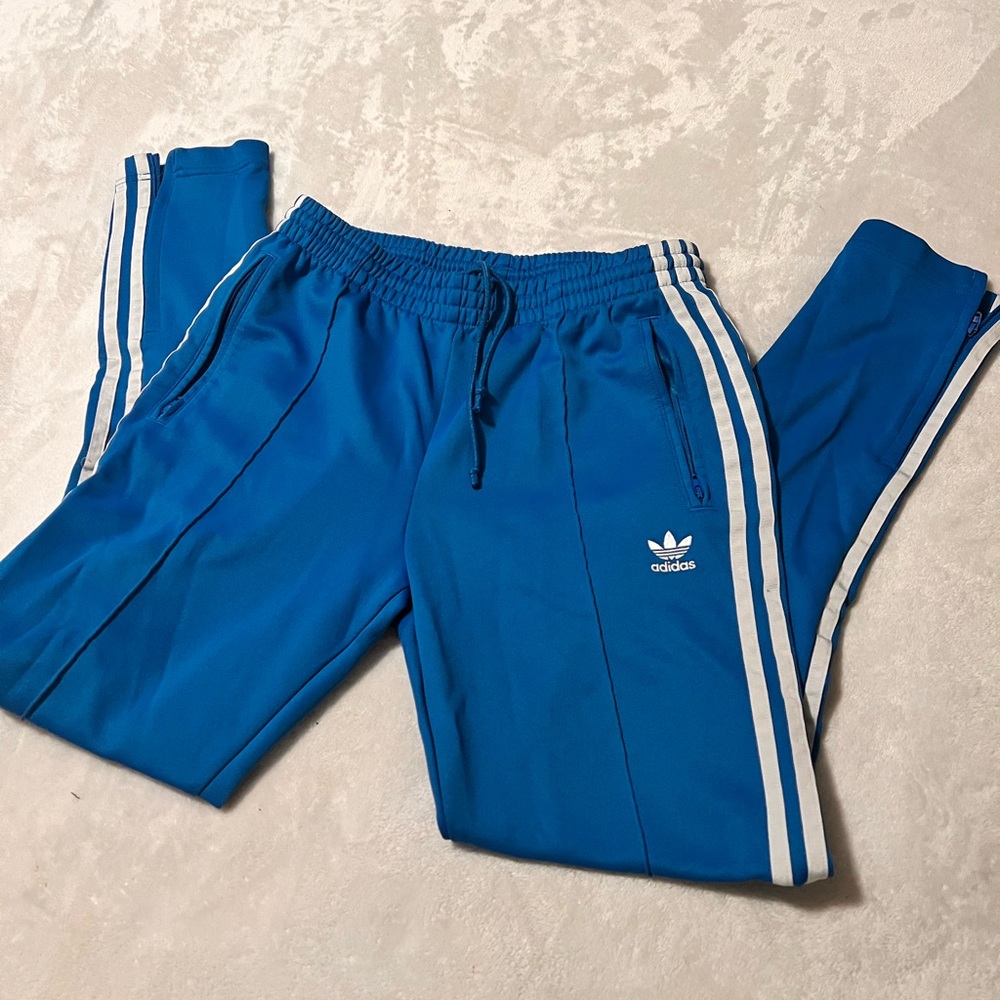 Adidas Blue Track Pants